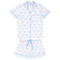 Women's Tennis Bows Short PJ Set